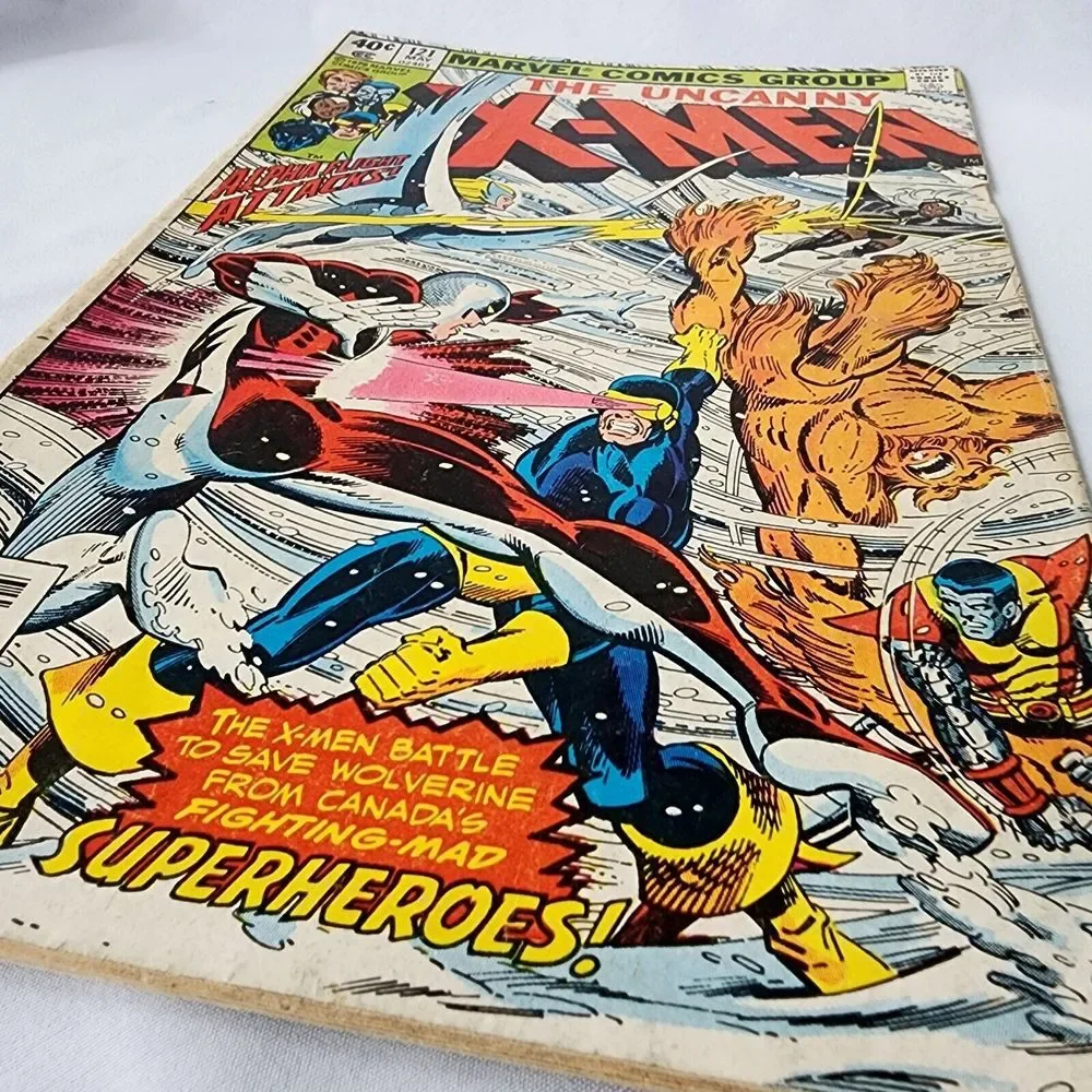 X-Men #121 Marvel Comics 1979 1st Full Appear Team Alpha Flight Banshee‎ Cyclops